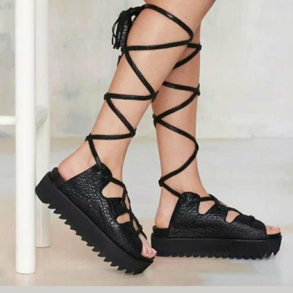 Intentionally Blank Gladiator Sandals